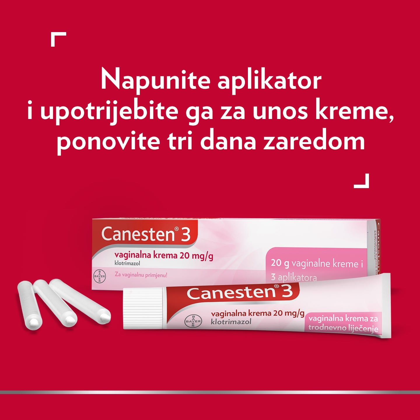 Canesten krema za unutarnju primjenu