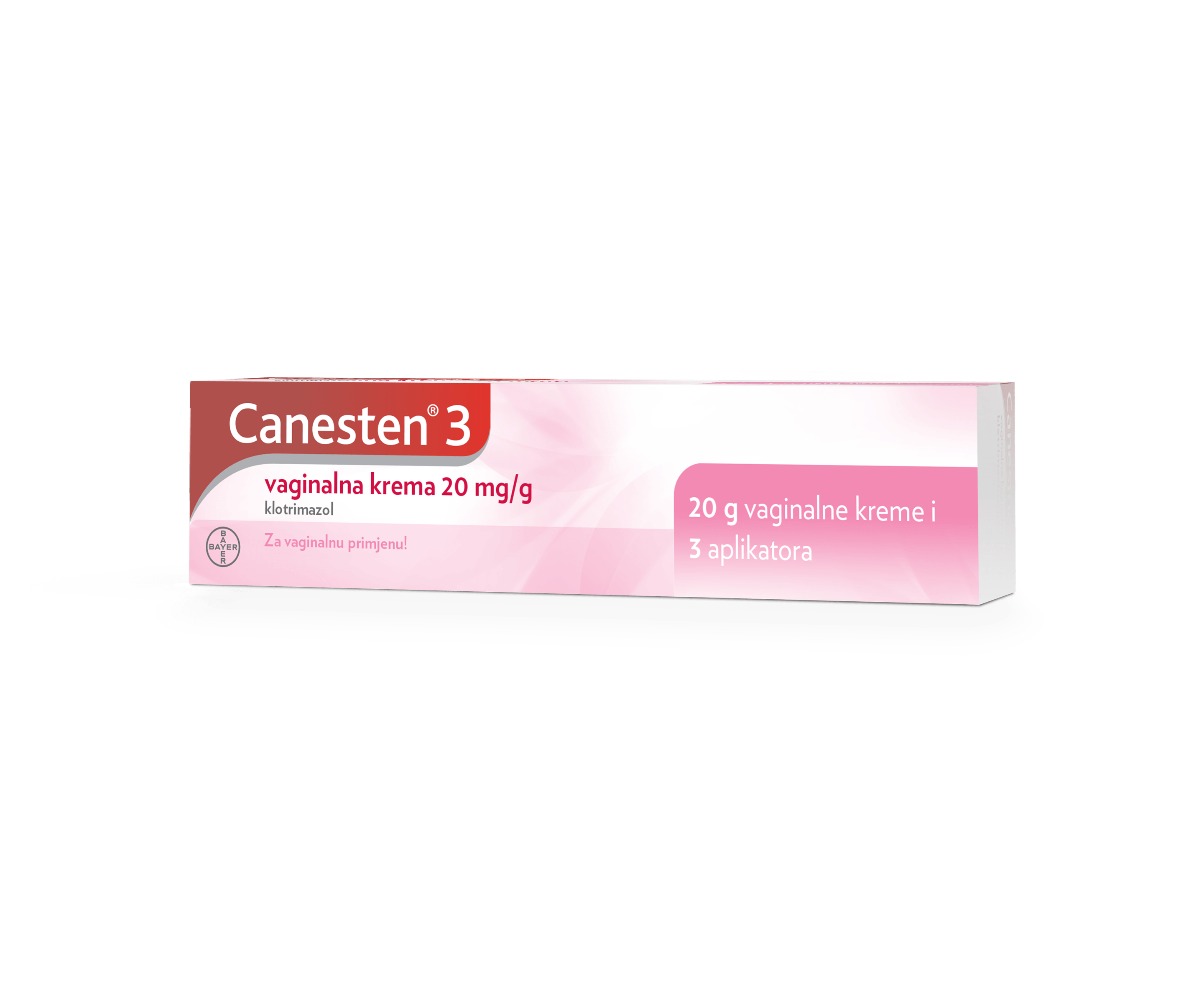 Canesten® 3 vaginalna krema 20 mg/g