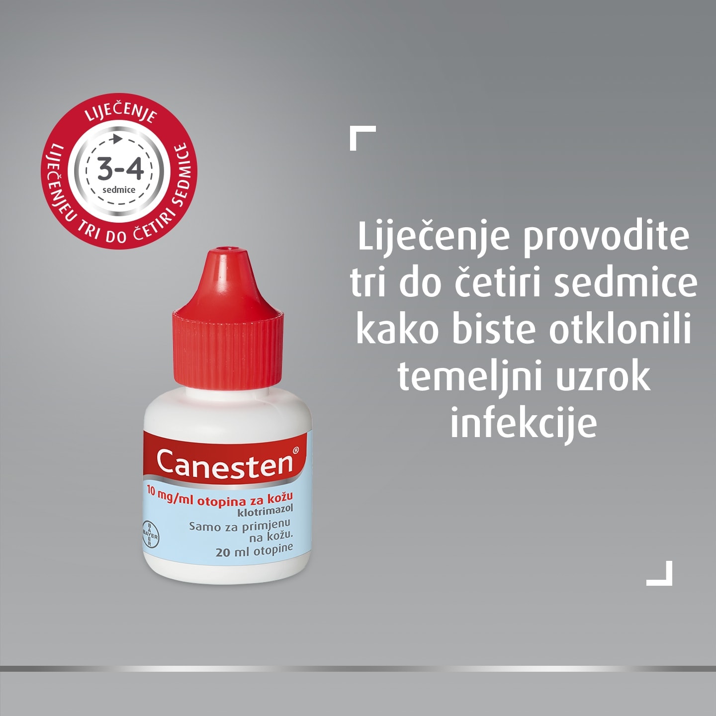 Canesten® 10 mg/ml otopina za kožu