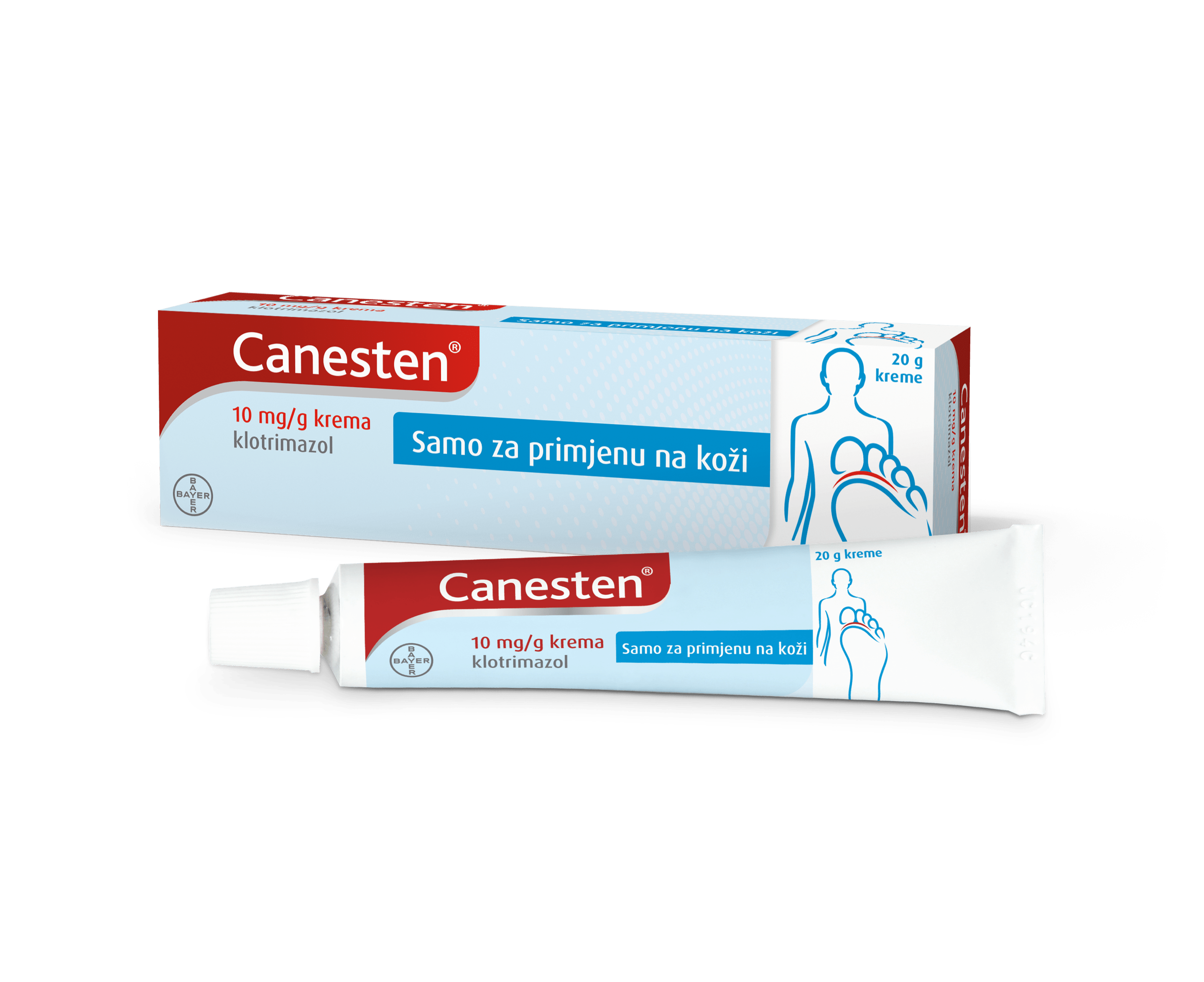 Canesten 10 mg/g krema